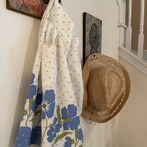 Vintage Half Apron with Rhinestones